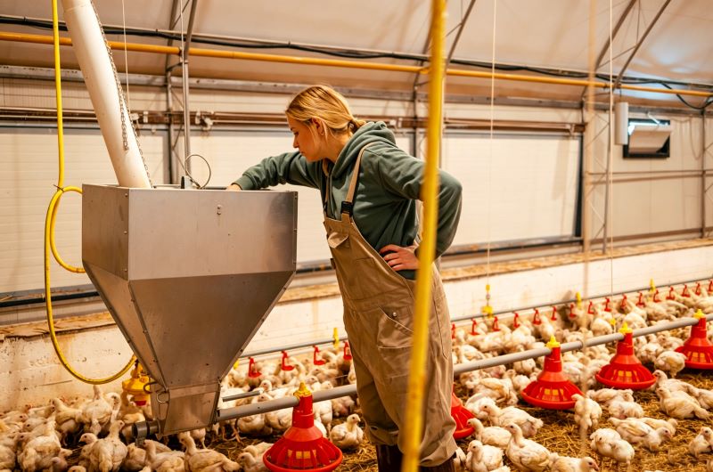 Automatic Poultry Feed Line Blocking Problems: 6 Common Causes and Troubleshooting Solutions